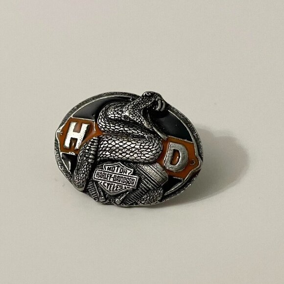Harley Davidson HD Rattlesnake Pin - Picture 8 of 8